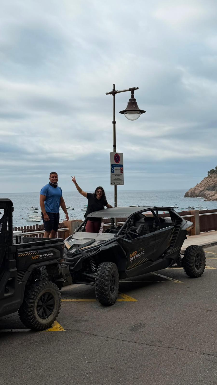 Cliente disfrutando de una experiencia offroad en la Costa Brava con MR Offroad Experience (5)
